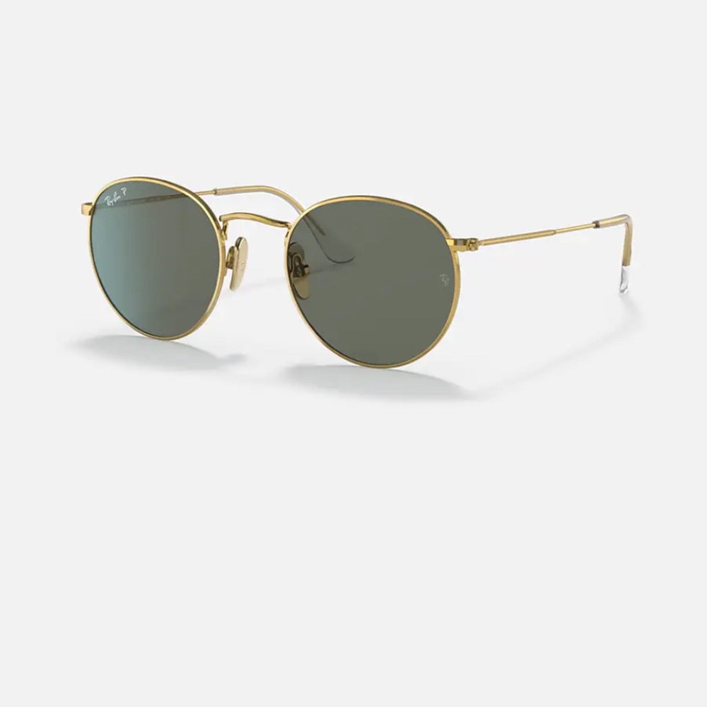 Ray Ban Round Titanium Sunglasses (Authentic) in Great Condition (Unisex)